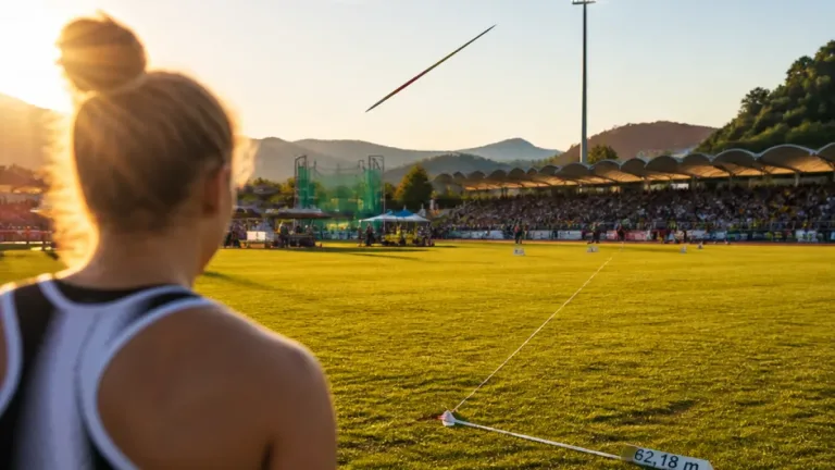 Leonie Hügli wirft Schweizer Rekord in Luzern auf 62,18 Meter