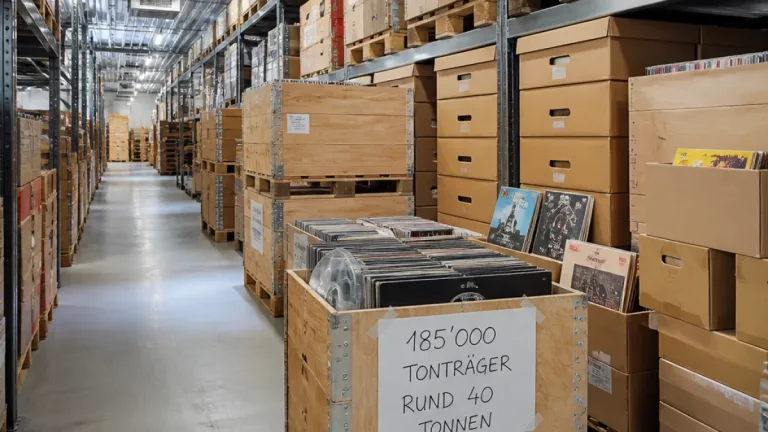 Luzern beherbergt 185'000 Tonträger: Schlierbach wird neues Archiv der RTS