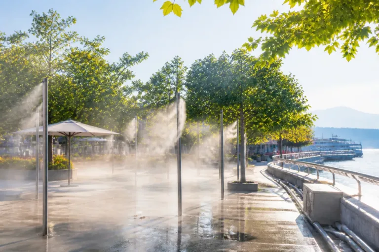 Luzern prüft Sprühnebel und See-Energie zur Abkühlung in Hitzeperioden