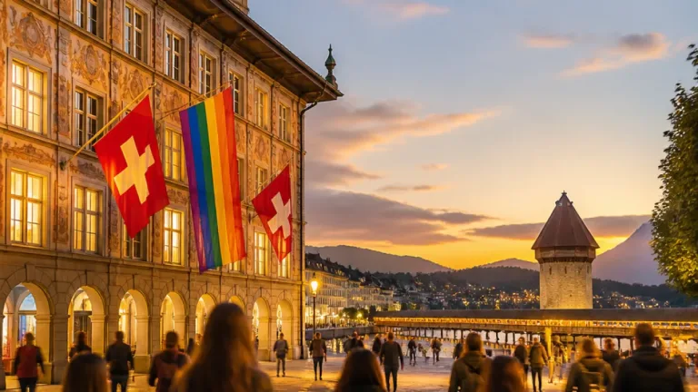 Luzern wird sechste Schweizer Regenbogenstadt und bekräftigt Gleichstellungsauftrag