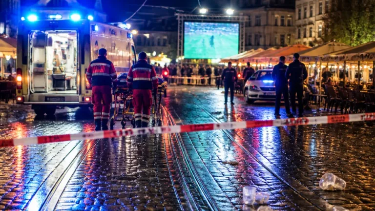 Mann am Voltaplatz mit Stichwaffe verletzt – Polizei sucht drei Unbekannte