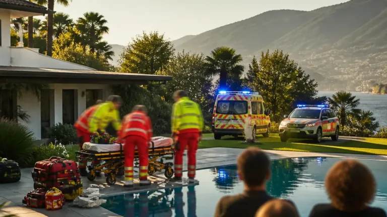 Mann stirbt bei Badeunfall in privatem Pool in Vairano