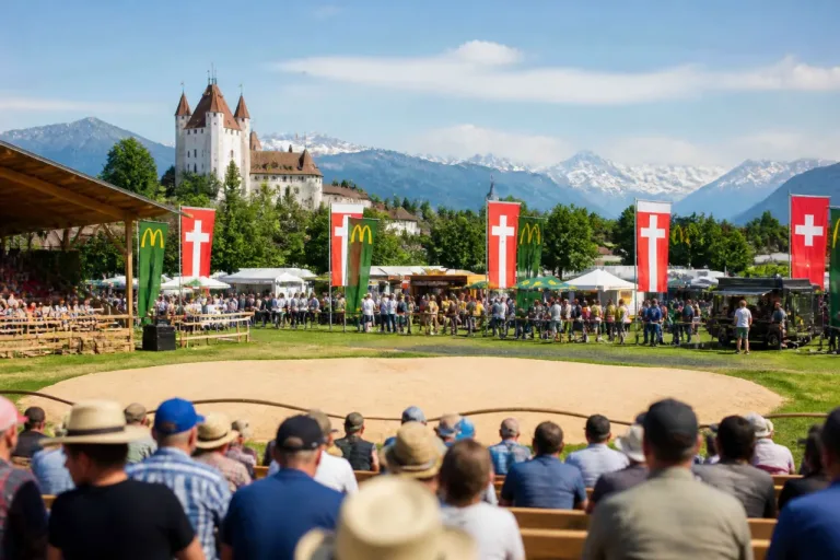 McDonald’s wird Königspartner am ESAF 2028 in Thun: Geldgeber sorgt für Diskussionen