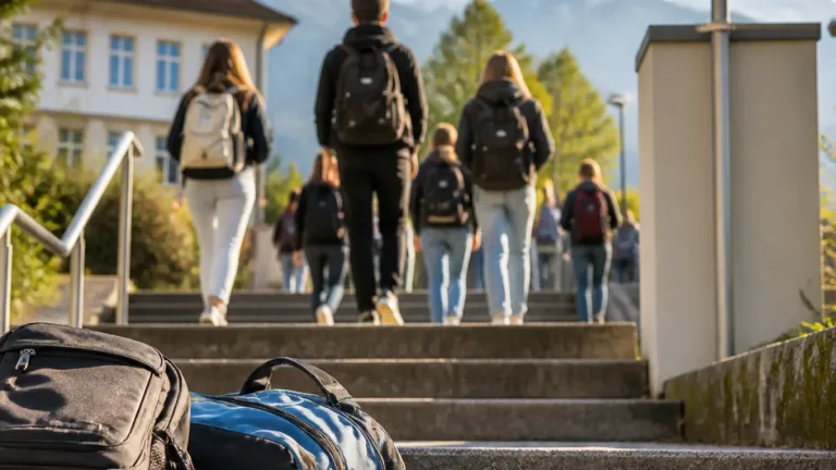 Mehr als die Hälfte der Schwyzer Jugendlichen beginnt eine Berufslehre, jede dritte wählt die Mittelschule