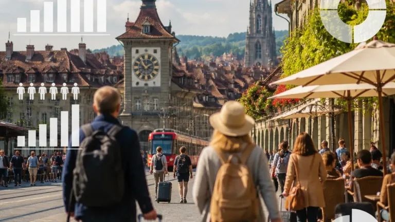 Mehr als eine Million Logiernächte: Wie der Tourismus Bern verändert
