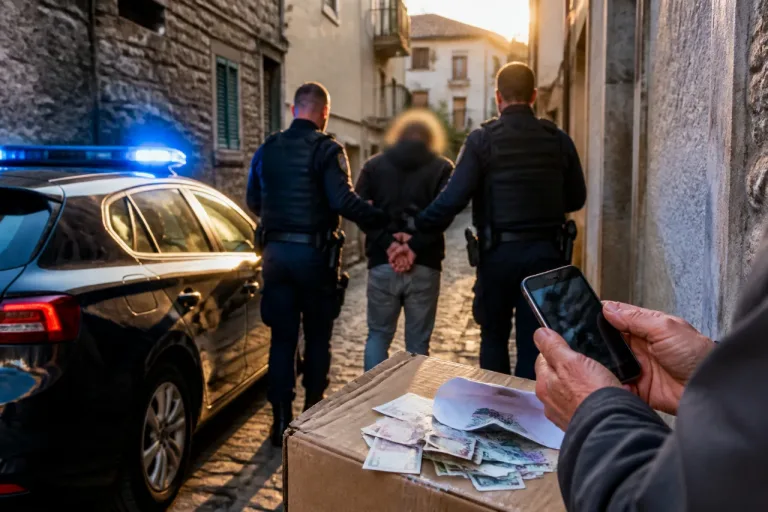 Nach Telefonbetrug in San Vittore: Geldkurier bei Geldübergabe festgenommen