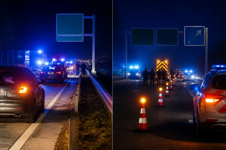 Nächtliche Geisterfahrer auf A1 und A3 gestoppt – zwei Fahrunfähige aus dem Verkehr gezogen