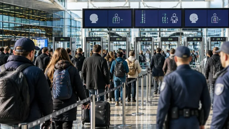 Neue EU-Regeln sorgen für längere Wartezeiten an der Passkontrolle am Flughafen Zürich