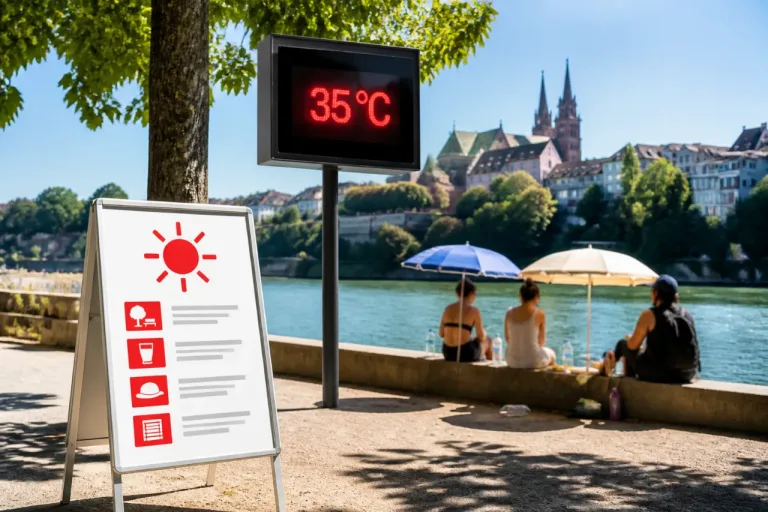 Neue Hitzewarnung für Basel: Meteorologe rechnet mit bis zu 35 Grad – Vorsicht geboten