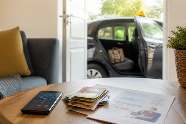 Neue Telefonbetrugsmasche: Täter lassen Opfer Bargeld im Taxi deponieren