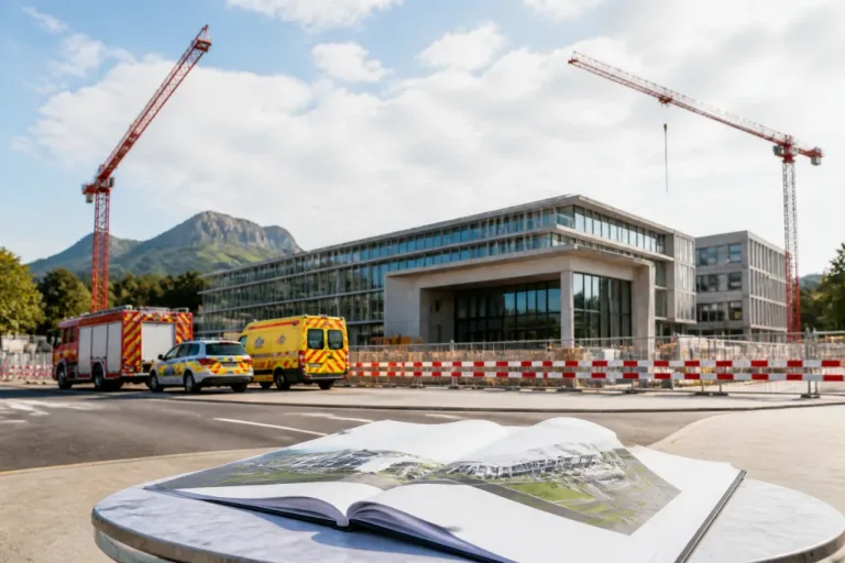 Neues Verwaltungs- und Sicherheitszentrum Kaltbach: Baubewilligung für Schwyz erteilt