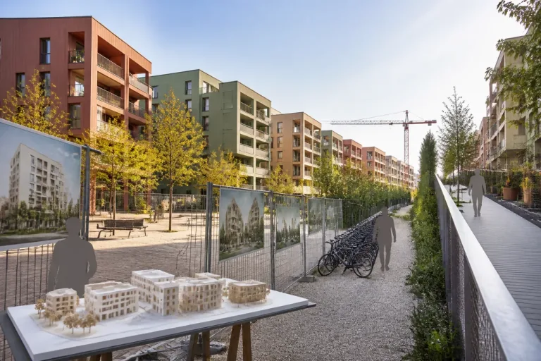 Neues Wohnprojekt an der Burgerholzstrasse verändert Quartier in Frauenfeld