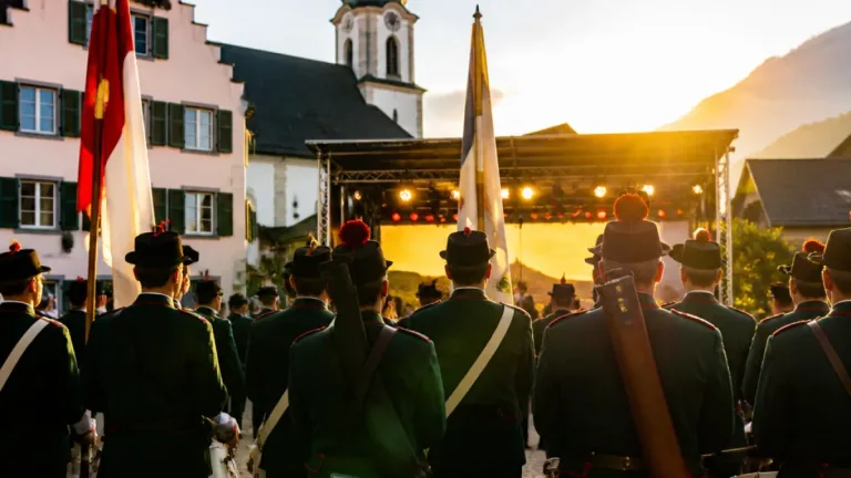 Nidwaldner Schützinnen und Schützen in Herdern empfangen und geehrt