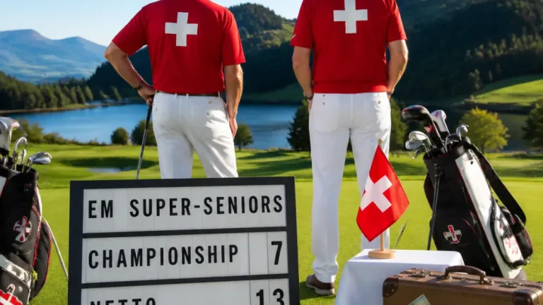 Nidwaldner Senioren-Golfer tragen Schweiz an Europameisterschaft in die Top Ten