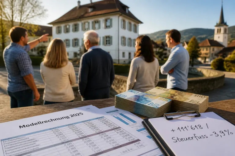Oeschgen gewinnt an Geld – kritisiert aber grundlegende Logik des Aargauer Finanzausgleichs