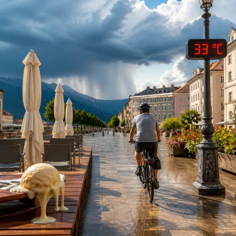 Hitzewelle setzt sich fort: Täglich über 30 Grad, ab Mittwoch landesweit Schauer und Gewitter