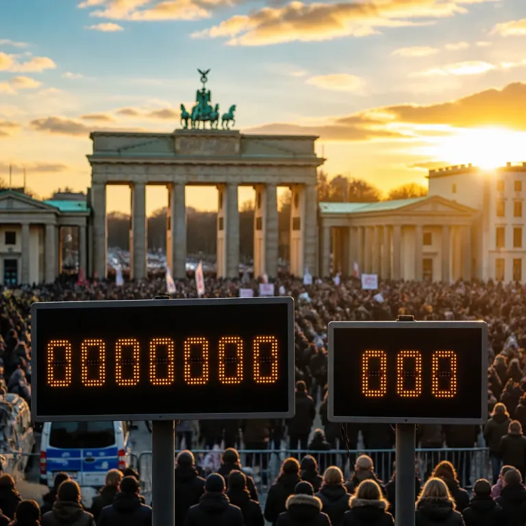Tausende ziehen nach AfD-Erfolg auf die Strasse – unterschiedliche Teilnehmerzahlen in Berlin