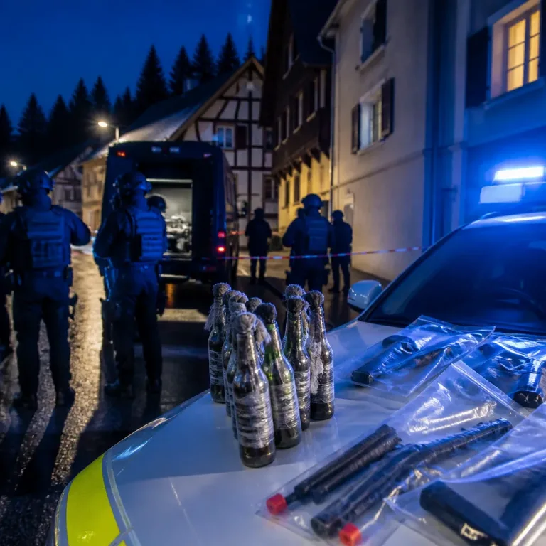 Spezialkräfte finden Molotowcocktails – 38-Jähriger in Untersuchungshaft
