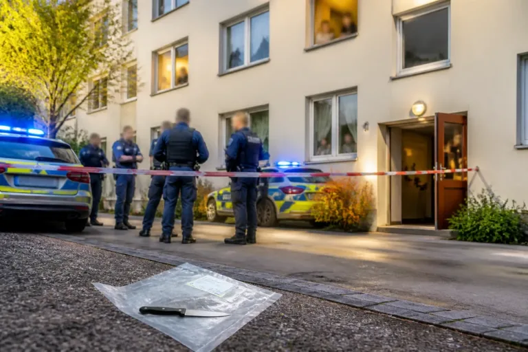 Karlsruhe: 39‑Jähriger nach Messerbedrohung vorübergehend festgenommen — Einsatz beendet