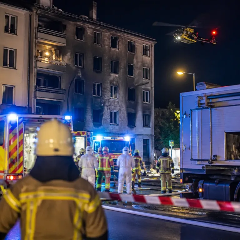 Acht Verletzte nach mutmasslicher Schwarzpulver-Verpuffung in Wohnhaus im Sauerland