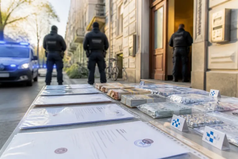 Razzia in Berlin: Fünf Verdächtige sollen Sprachzertifikate und Meldebestätigungen gefälscht haben