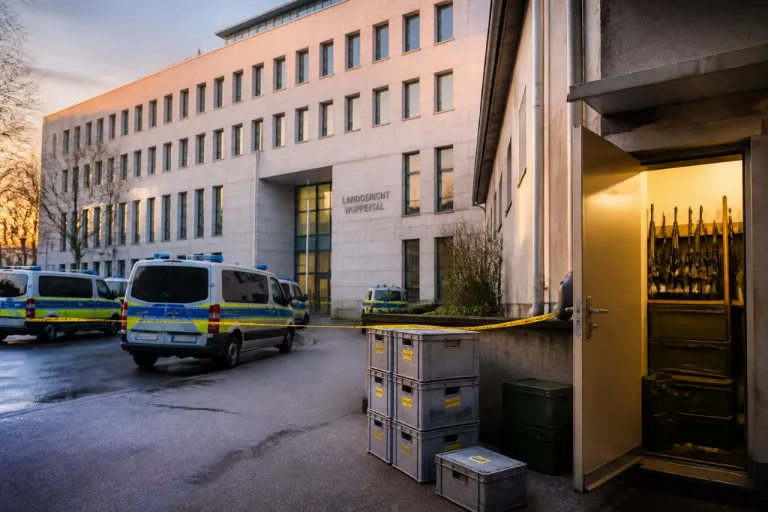 Prozessbeginn nach einem der grössten Waffenfunde Deutschlands: Was in Remscheid entdeckt wurde