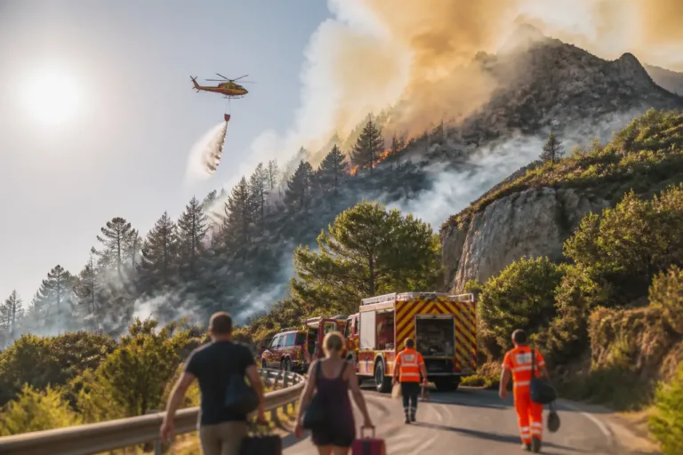 Rund 5'000 Menschen wegen Waldbrand in Südfrankreich evakuiert — 1'650 Hektar betroffen