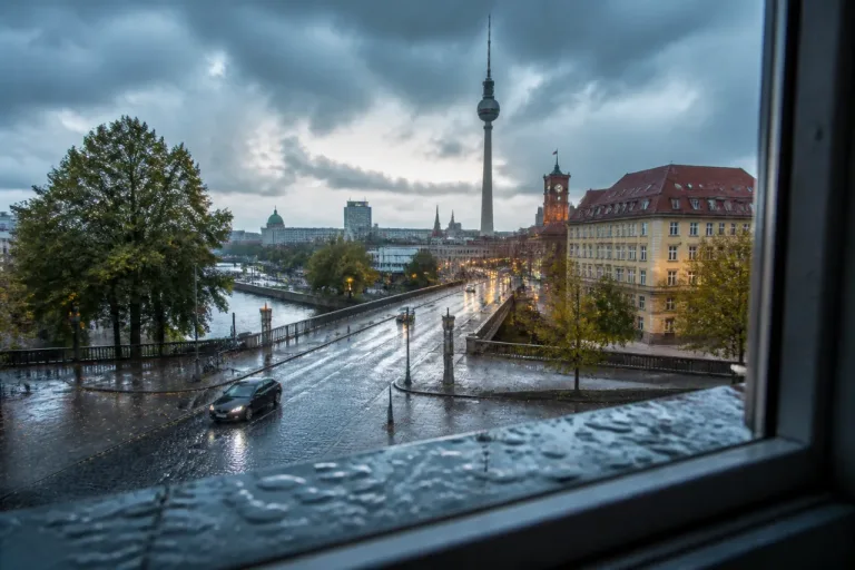Woche startet grau und nass: Regen zieht von Westen in die Hauptstadtregion