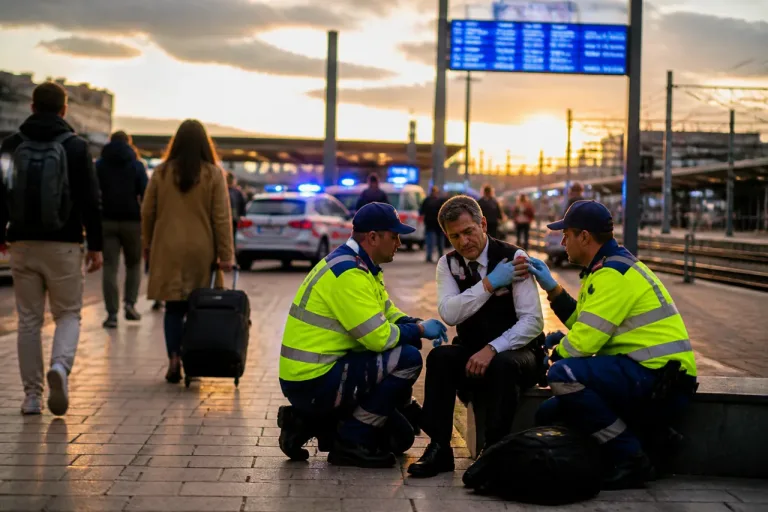 Mehr Gewalt an Bahnhöfen und Flughäfen trotz Rückgang der Gesamtkriminalität