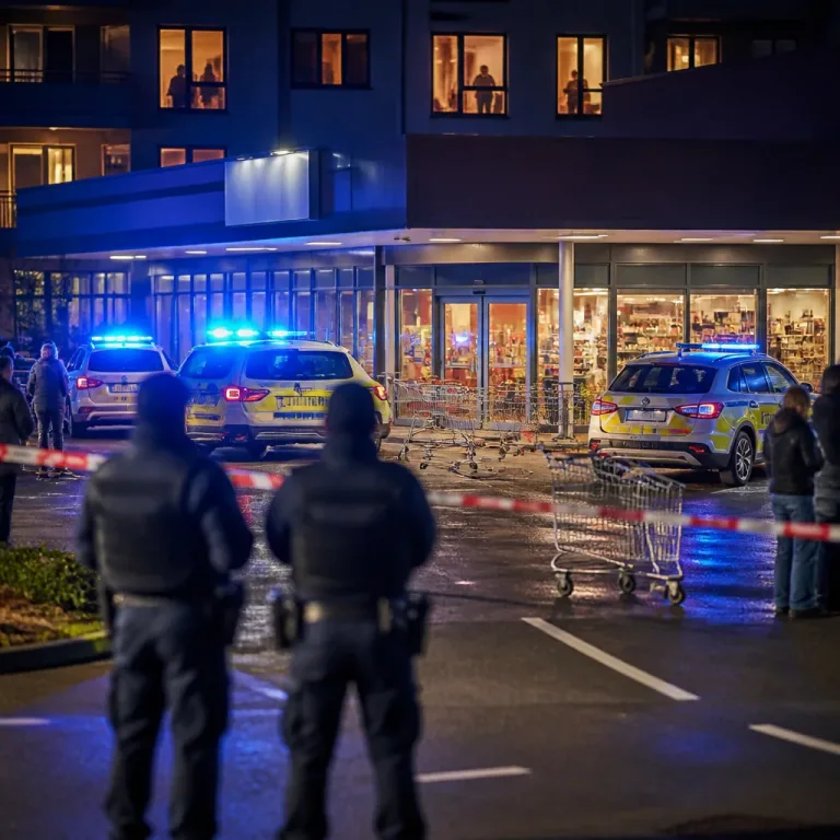 Geiselnahme in Berliner Supermarkt: Polizei in Marienfelde mit Grossaufgebot vor Ort