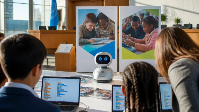 Persönliche Roboter in Genf: PrimeBOT präsentiert Bildungsansatz am UN-AI-Gipfel