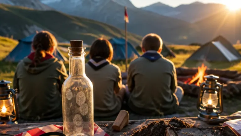 Pfadi St. Michael Luzern: Detektivspiel und Lageralltag in Adelboden