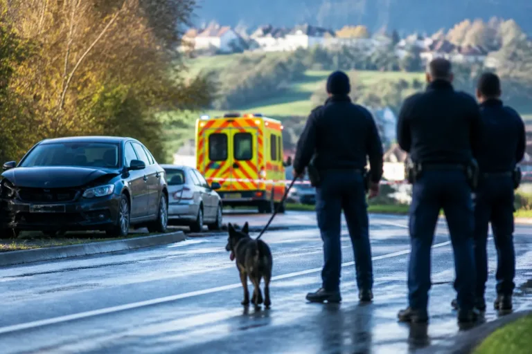 Polizeihund Ty spürt nach Fahrerflucht Verdächtigen auf – Zeugenaufruf nach weiterer Unfallflucht