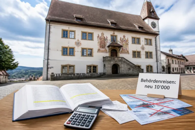 Rapperswil-Jona kürzt Reisebudget und passt Grundbuchgebühren an