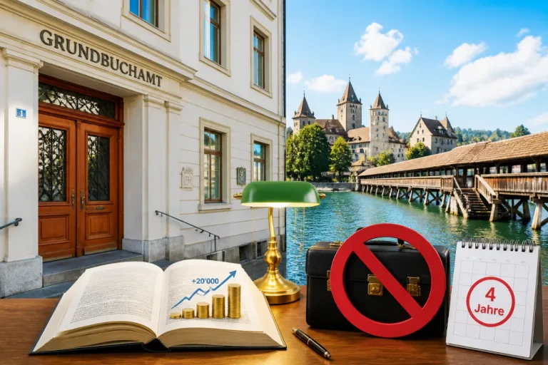 Rapperswil-Jona kürzt Reisekosten und erhöht Grundbuch-Gebühren