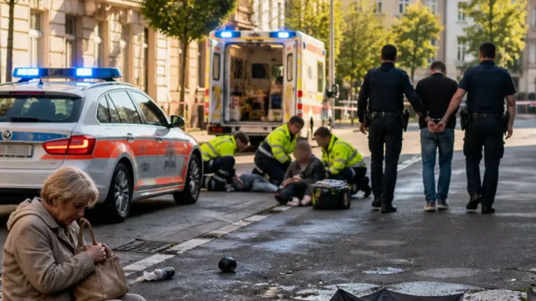 Raub an Münchensteinerstrasse: Frau beraubt, zwei Helfer verletzt – Festnahme