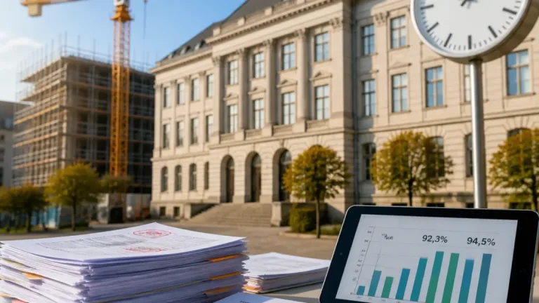 Regierung widerspricht Vorwürfen zu Zahlungsverzögerungen bei Bauprojekten