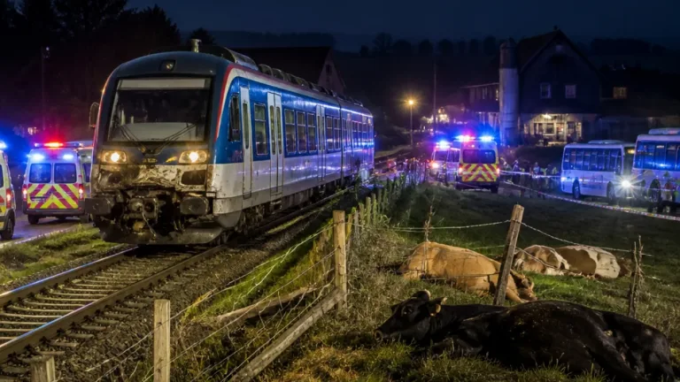 Regionalzug trifft Rinderherde bei Bazenheid – Strecke stundenlang gesperrt