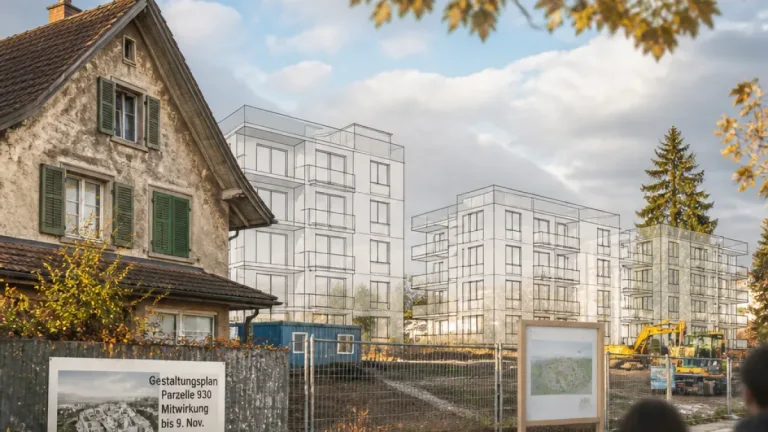 Reinach: Bauernhof muss weichen – vier Mehrfamilienhäuser mit 31 Wohnungen geplant