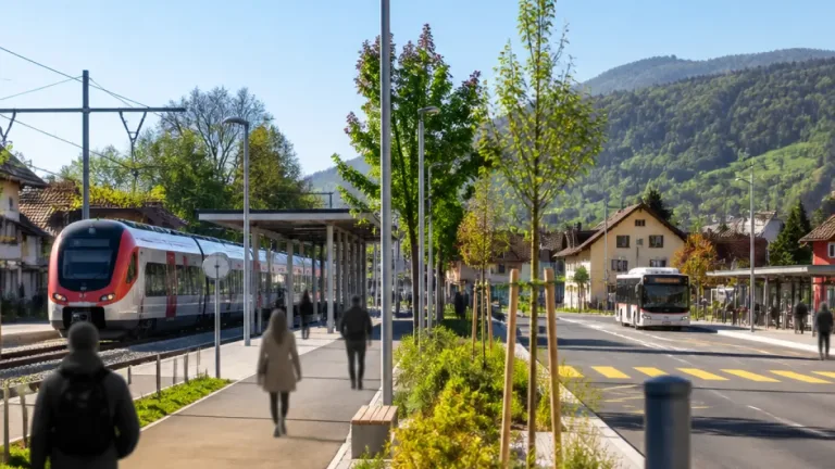 Riedholz plant neue ÖV‑Drehscheibe und Umgestaltung der Baselstrasse – Kosten rund 25 Millionen Franken