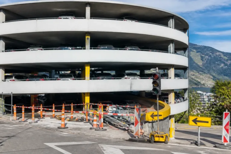 Sanierung im Parking Grossmatt/Hergiswil: Eingeschränkte Parkmöglichkeiten im August