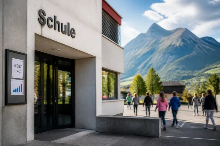Schülerzahlen in Uri steigen leicht: 4'887 Lernende im Schuljahr 2025/2026