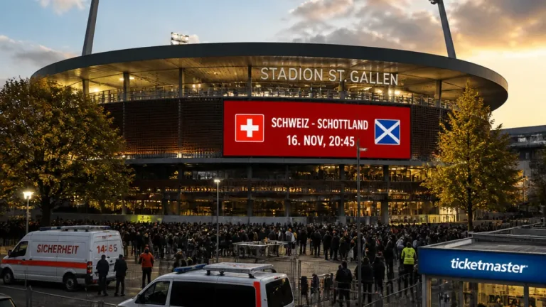 Schweizer Nati empfängt Schottland im Berit Sitterstadion – Spiel am 16. November in St. Gallen