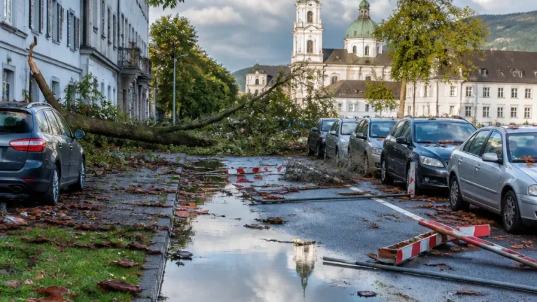 Schwere Windböen richten in und um Solothurn Schäden an — keine Verletzten gemeldet