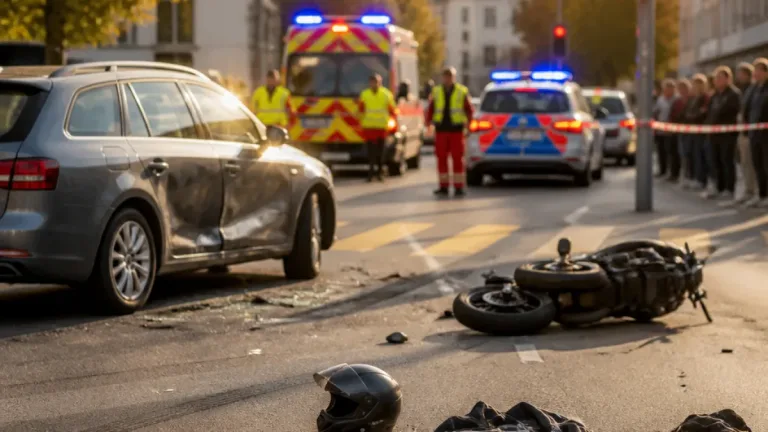 Schwerverletzter Motorradfahrer nach Kollision an Tellistrasse in Aarau