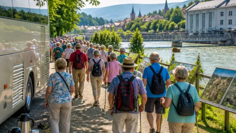 Seniorenwandergruppe aus Gunzgen erkundet historische Rheinfelden — 47 Teilnehmende auf Kulturtour
