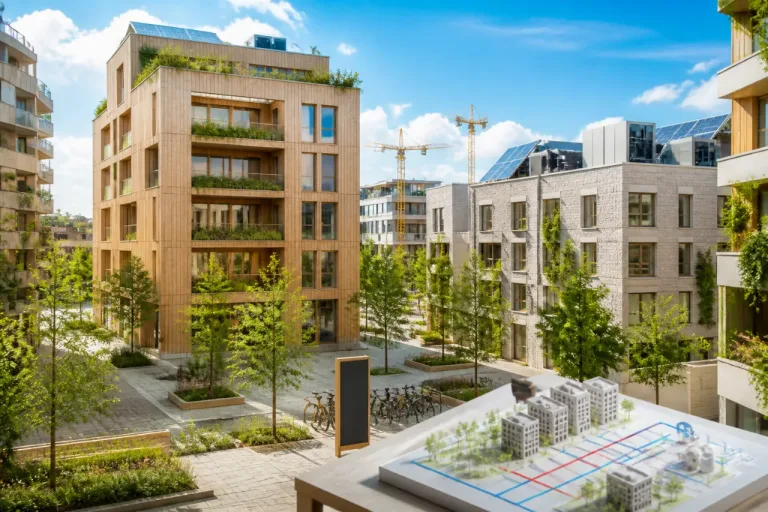 Wie die Schweiz beim nachhaltigen Bauen vorprescht: Holzhochhaus, Recyclingbeton und Quartierkonzepte