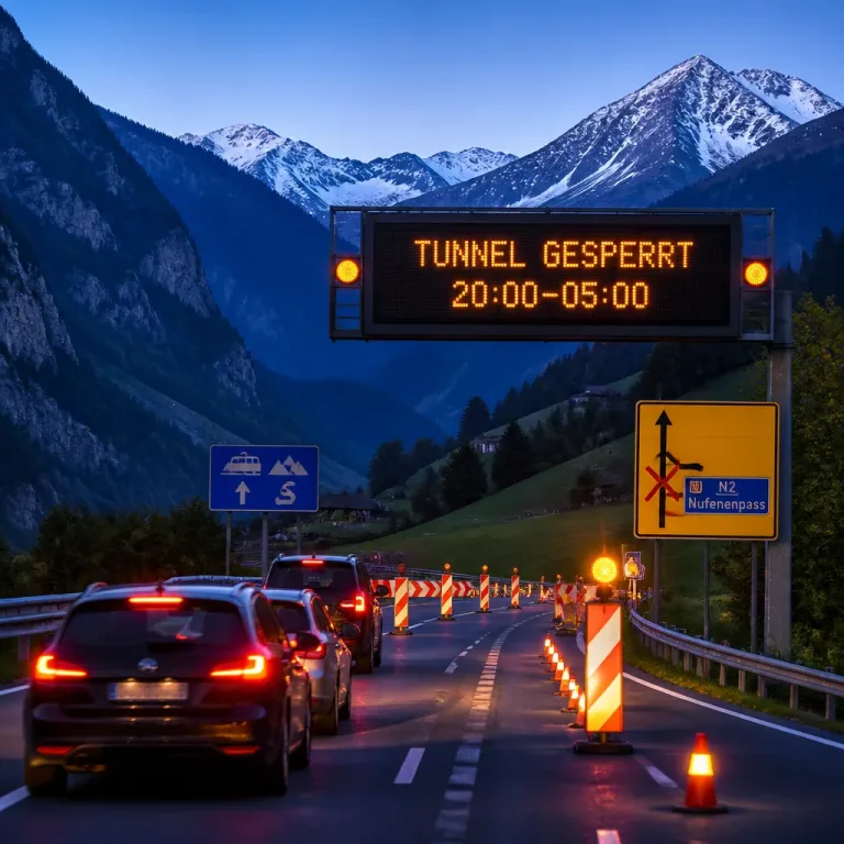 Gotthard-Tunnel: Aktuelle Verkehrslage, Sperrtermine Herbst 2025 und Ausweichrouten