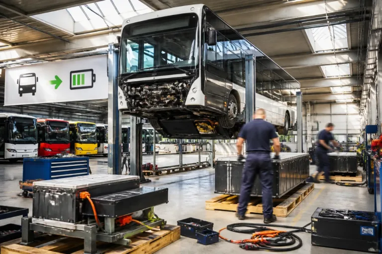 Alte Dieselbusse umrüsten statt ersetzen: schneller zur Elektroflotte und weniger Rohstoffverbrauch