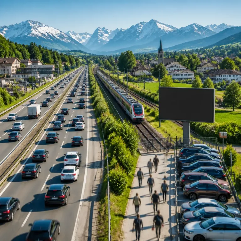 Verkehr in der Schweiz verursacht 2023 Kosten von rund 117 Milliarden Franken
